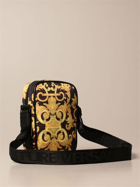 versace jeans side bag mens|Versace Jeans bags outlet.